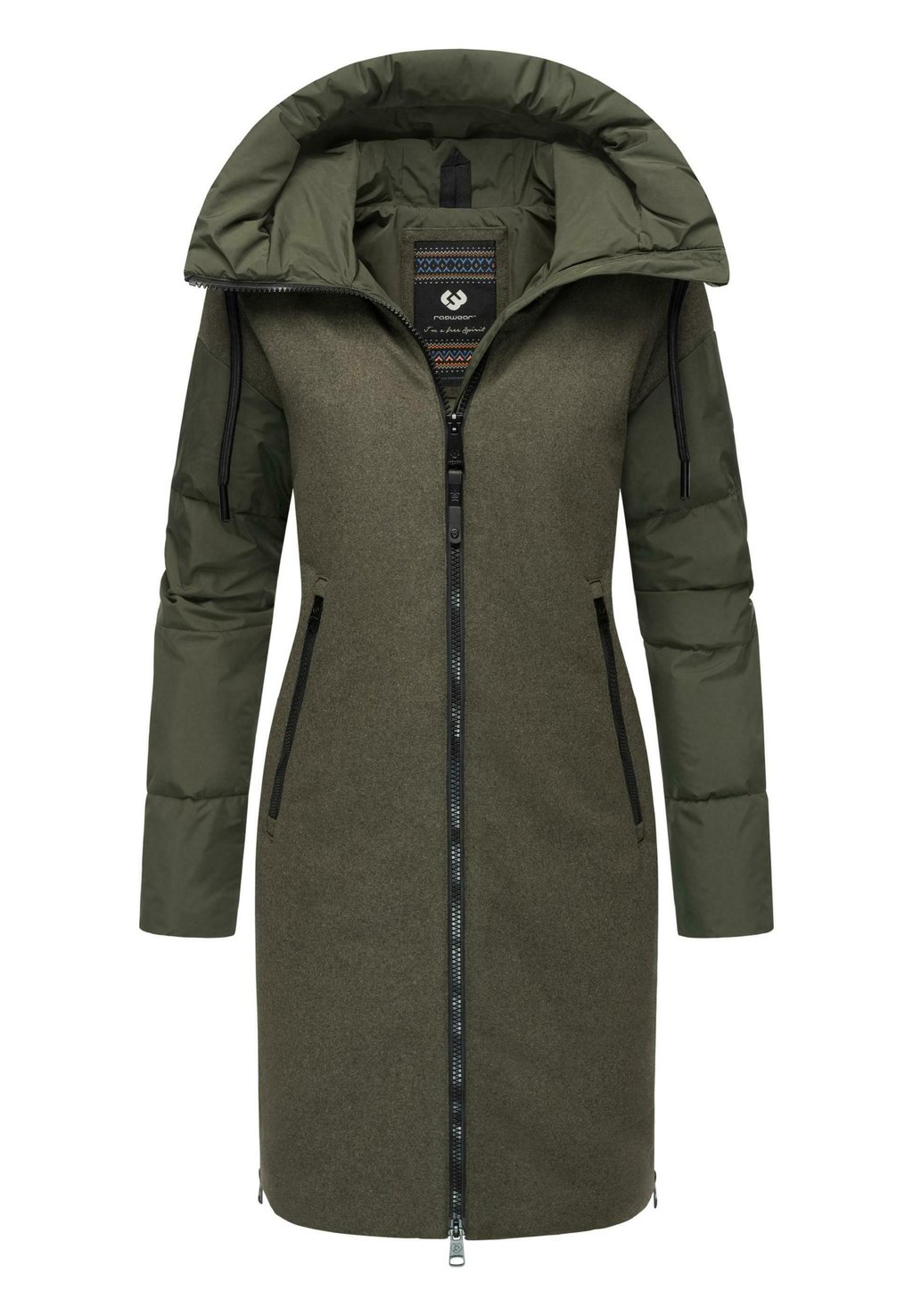 

Зимнее пальто JUMANA Ragwear, оливковый