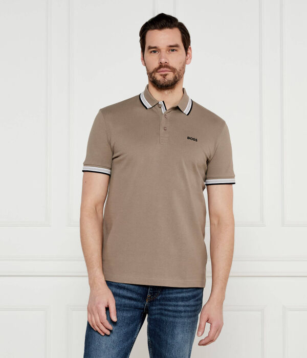

Рубашка поло Regular fit Boss Green, желтый