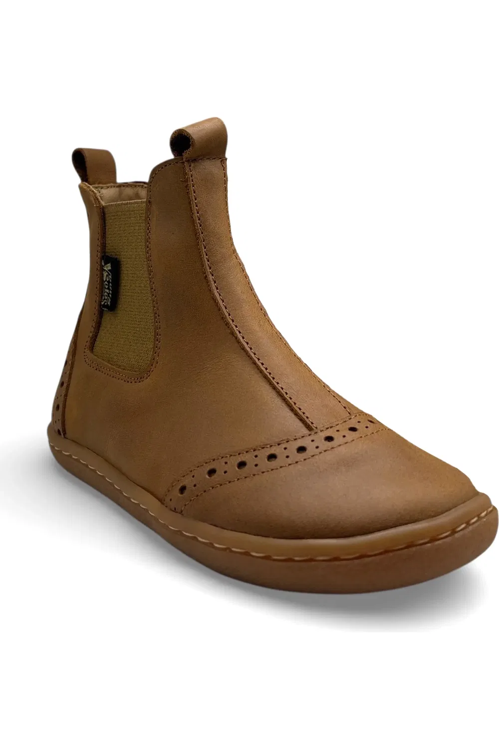 Детские ботинки челси barefoot Logan Young Soles, Tan