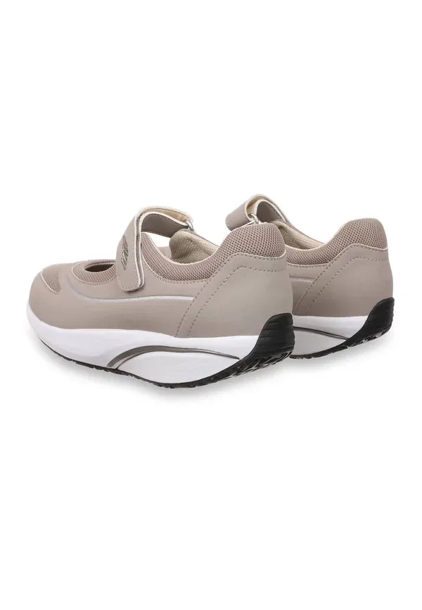 Кроссовки из текстиля и синтетики Baridi Mbt, taupe, коричневый — фото 4