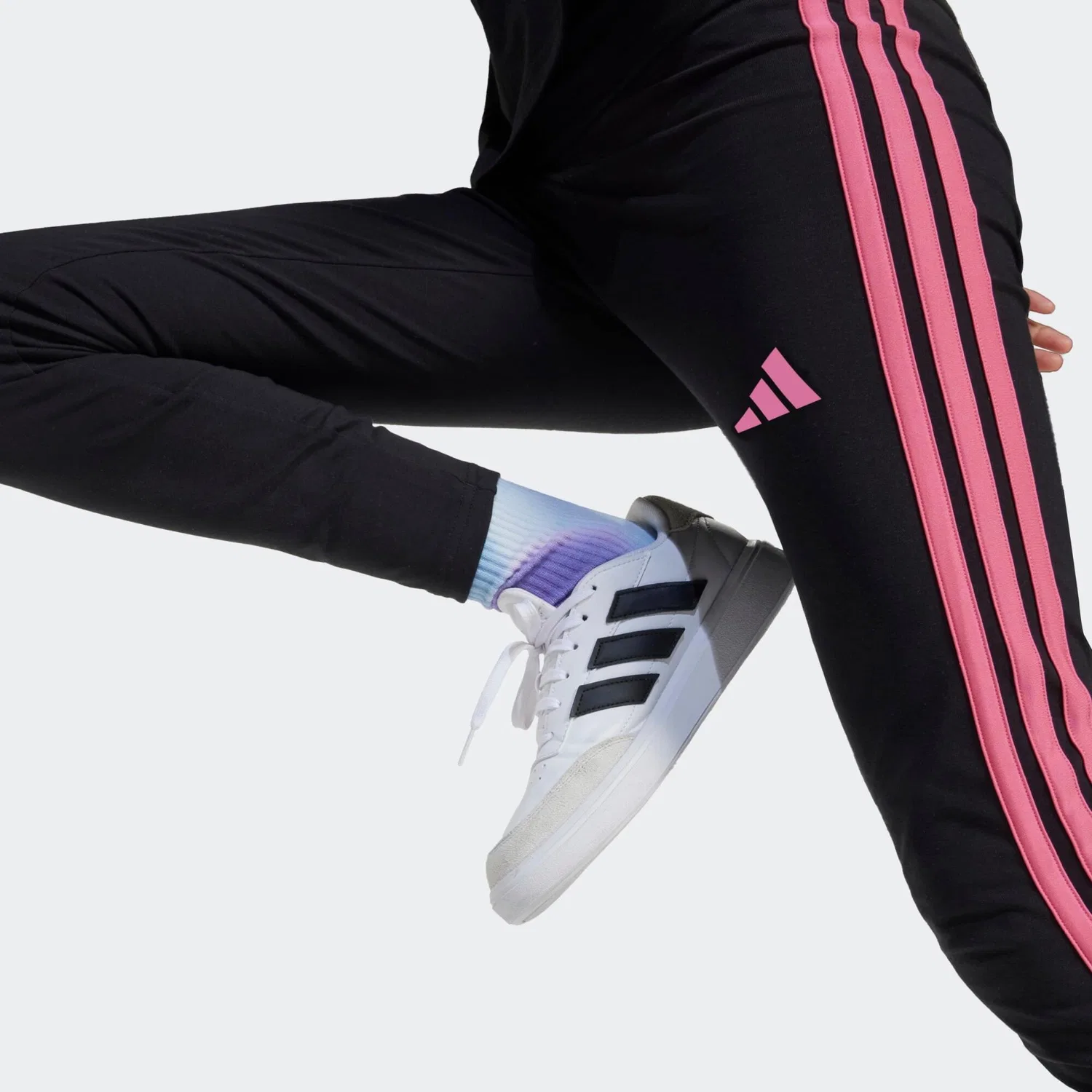 Детские леггинсы хлопковые Adidas — фото 4