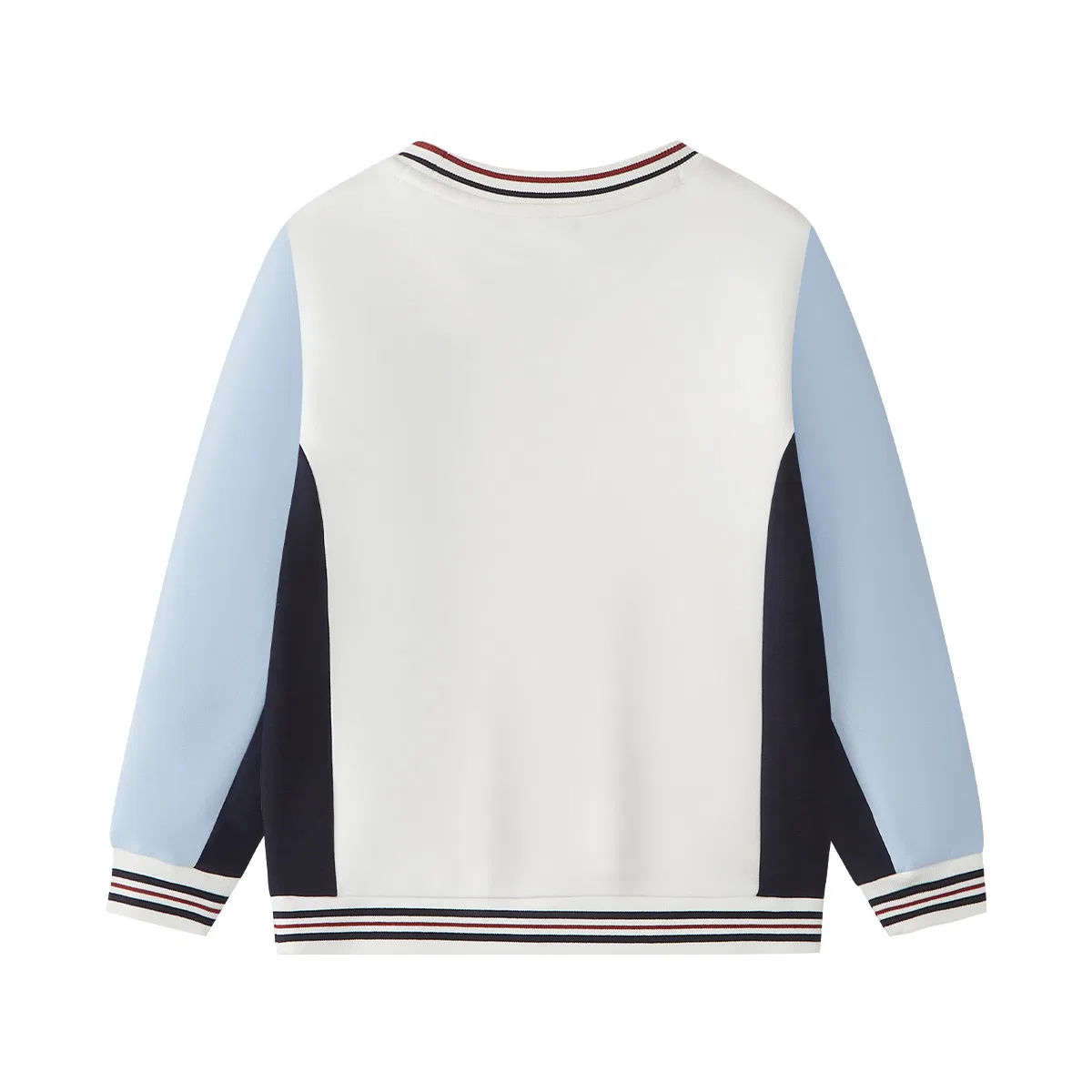 Детский свитшот с круглым вырезом FILA KIDS Pre School, Cloud White — фото 3