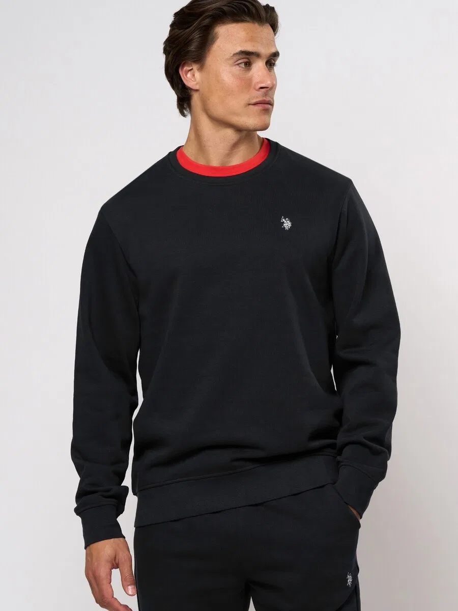 Свитер 'UMTais' черного цвета U.S. Polo Assn. — фото 3