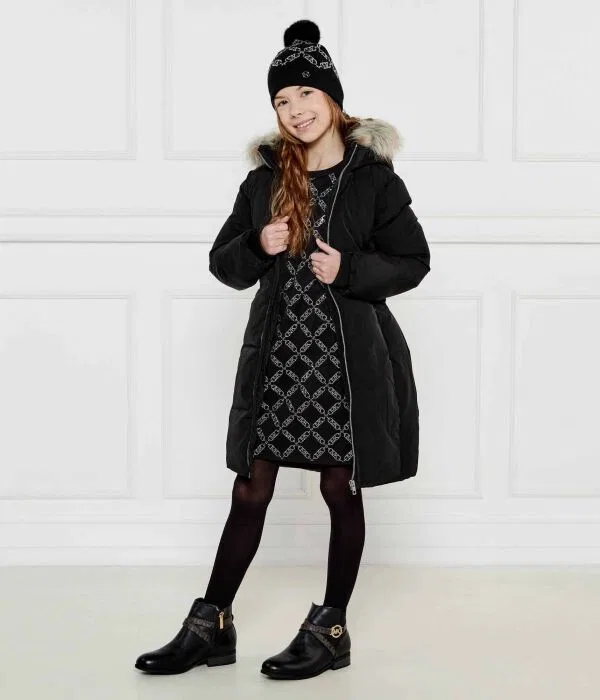 Детские ботинки для девочек Finley Bellany Michael Kors Kids, черный — фото 2