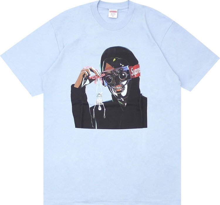 

Футболка Supreme Creeper Tee 'Light Blue', синий