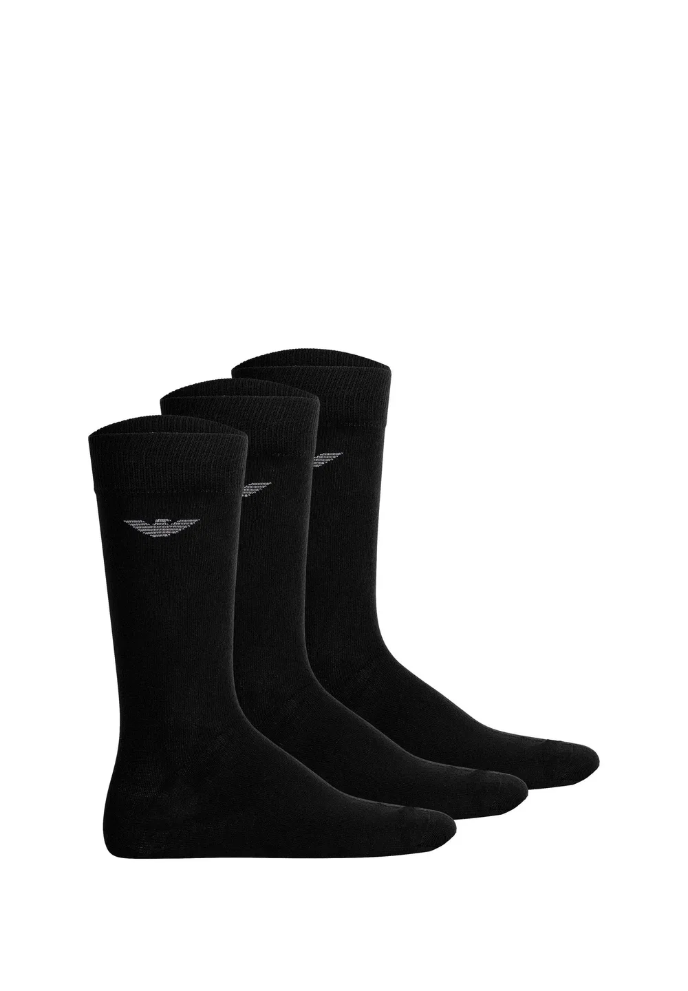 Набор из 3 коротких носков - Набор из 3 коротких носков - носки Emporio Armani, Black/Black/Black