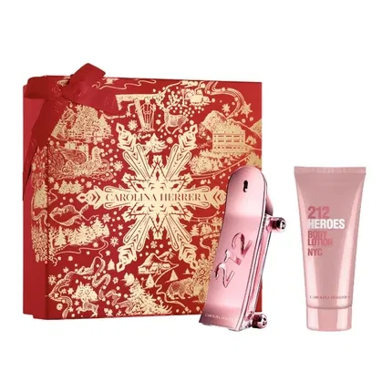 Парфюмерный набор Carolina Herrera 212 Heroes For Her, 80 мл + 100 мл