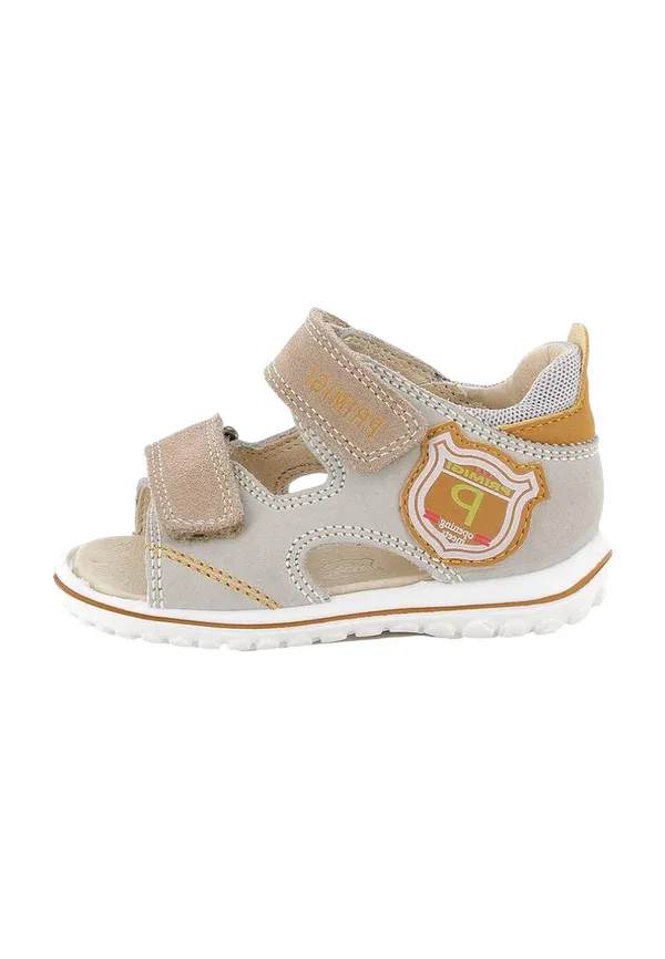 Сандалии кожаные 1363611 Primigi, Beige, бежевый