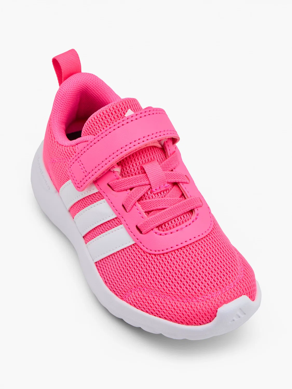 Детские кроссовки с эластичной шнуровкой Adidas VL MOVE EL C, розовый — фото 2