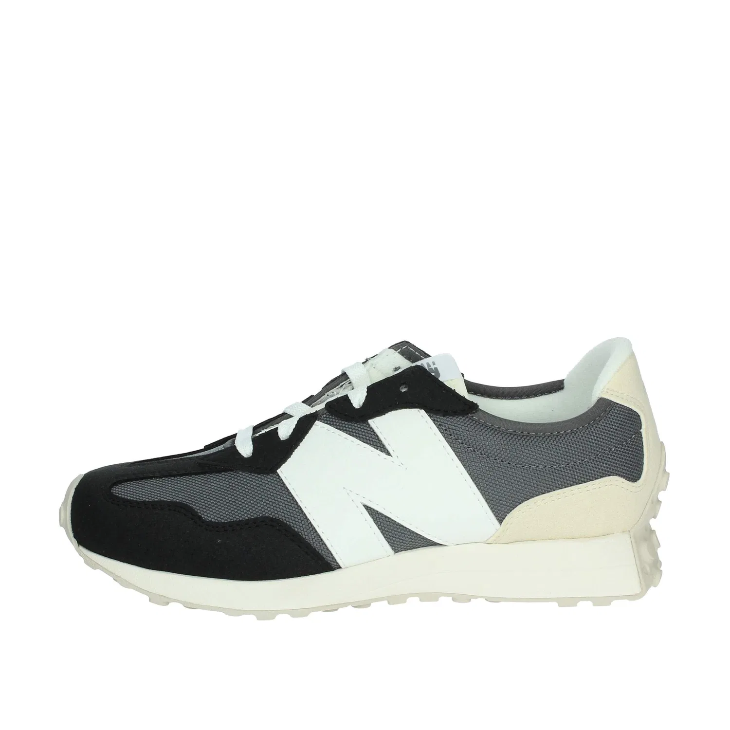 Детские кроссовки для мальчиков с закрытым носком 327 New Balance, Black