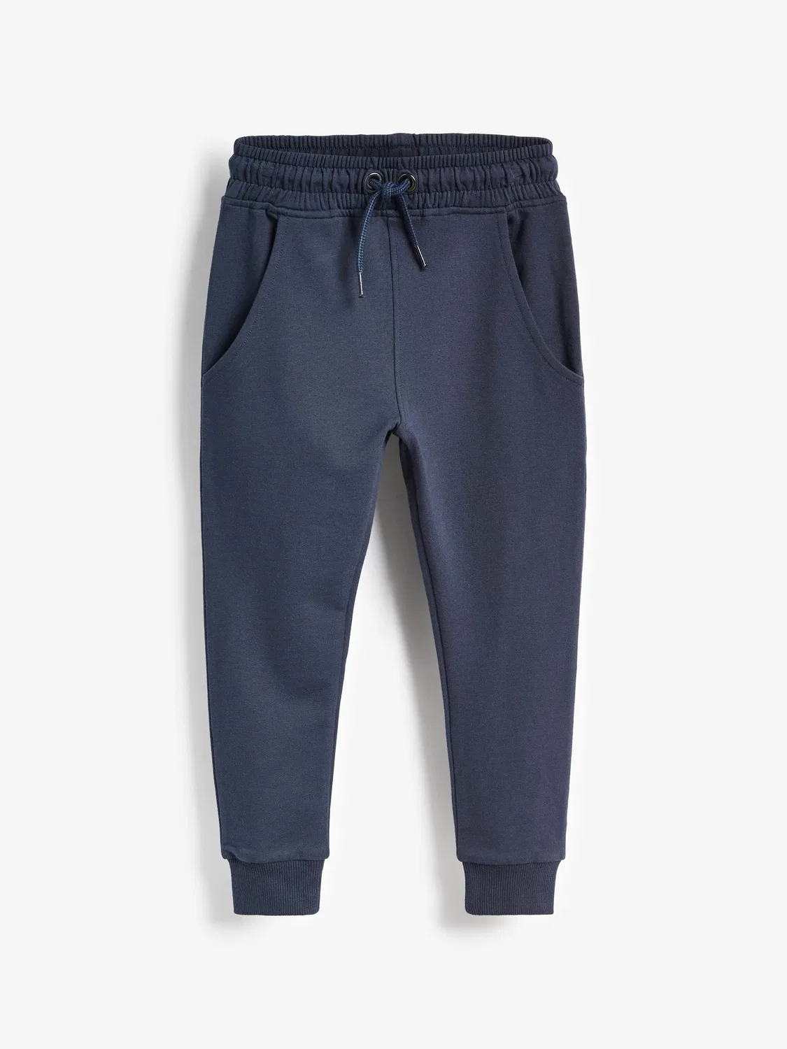 Джоггеры зауженные, модель Navy Blue Skinny Fit Next, темно-синий — фото 4