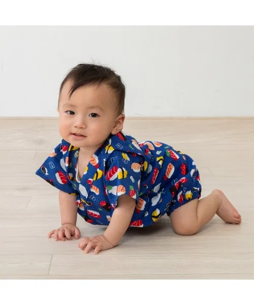 Детский комбинезон-дзимбаори с принтом, бренд Toys"R"Us/Babies"R"Us, Navy — фото 3