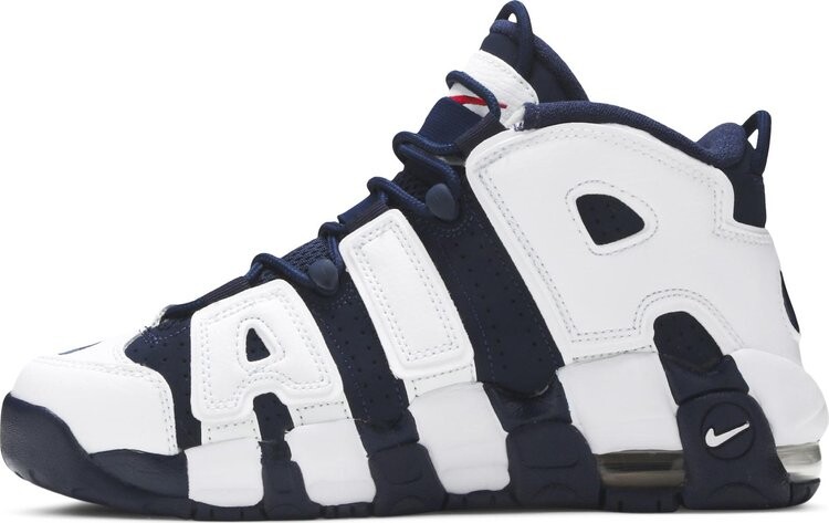 Кроссовки Nike Air More Uptempo GS 'Olympics' 2020, синий — фото 4