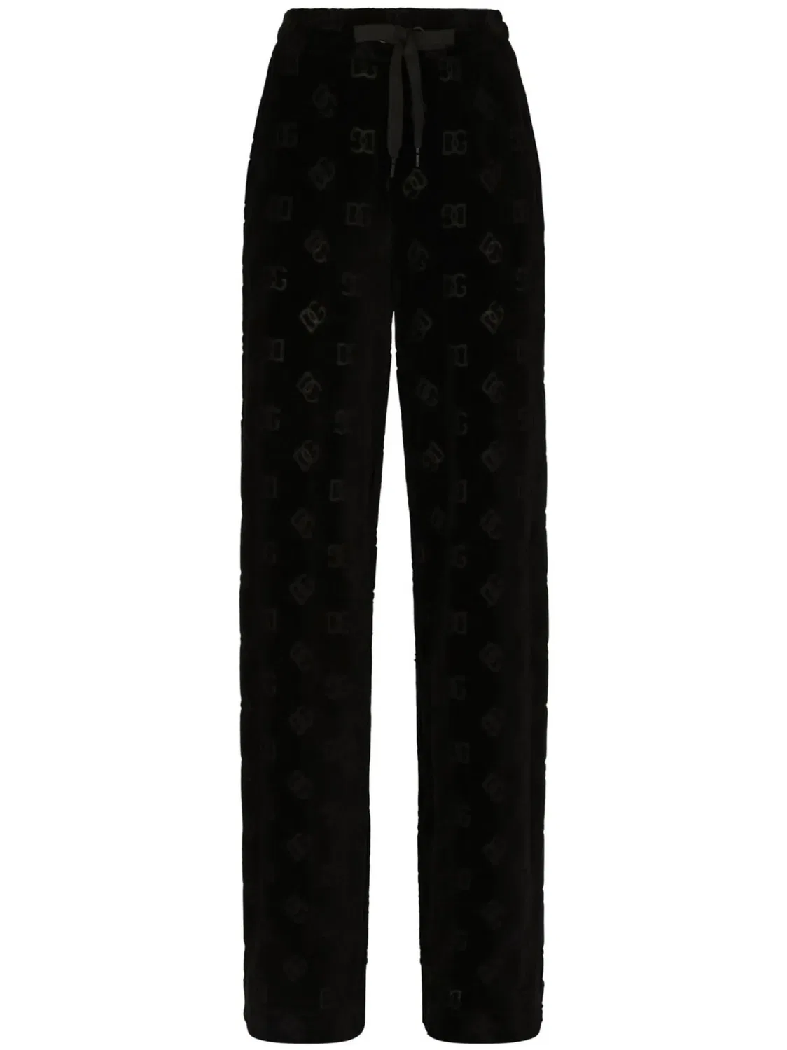 Dolce & Gabbana Трековые брюки флок, черные