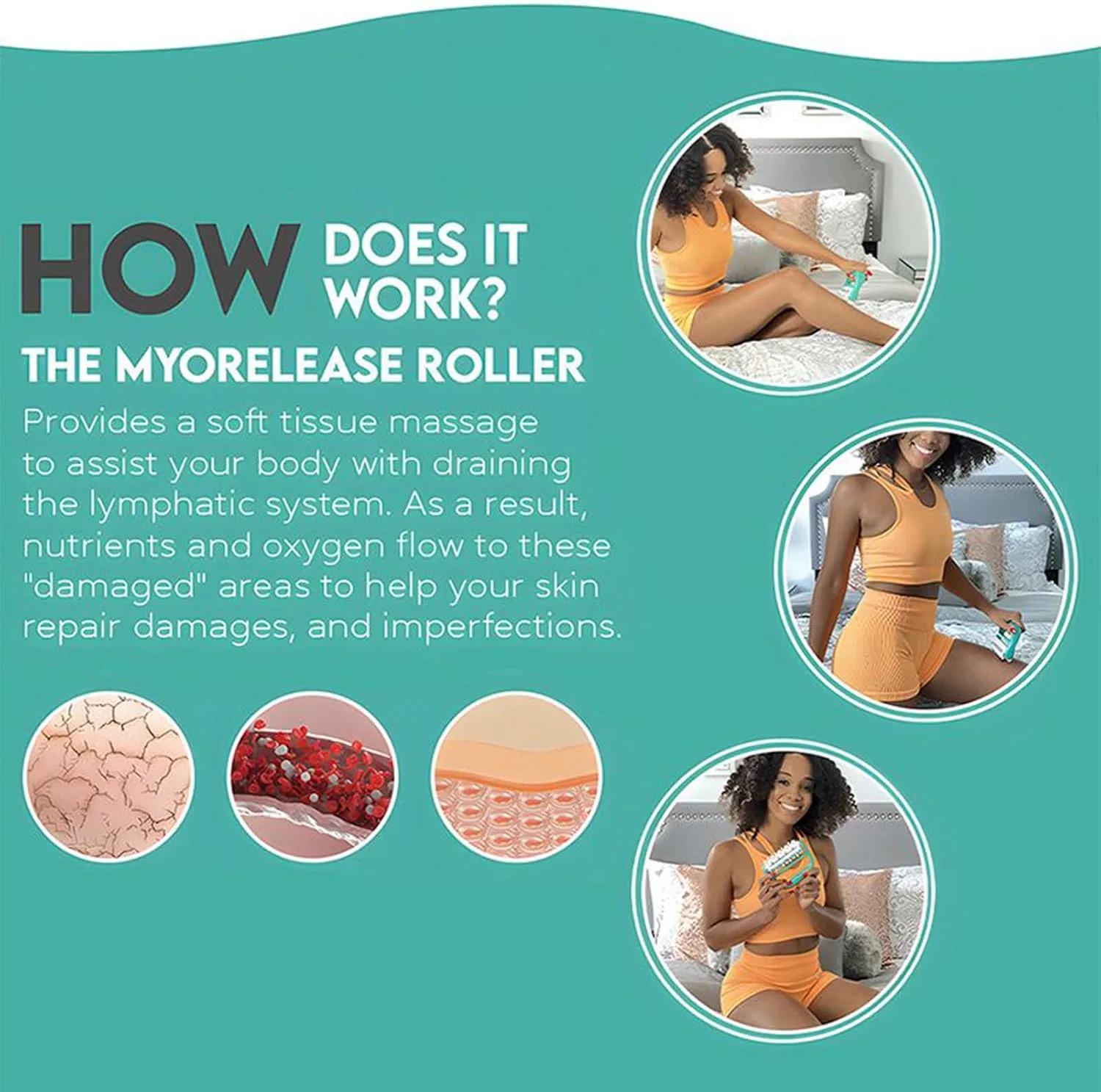 Массажер для тела, Cellulite Massager, Generisch, 1 шт, 15x12x5 см — фото 2