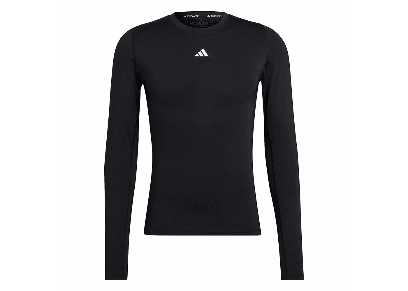 Мужская футболка с длинным рукавом Techfit Training Adidas, Black