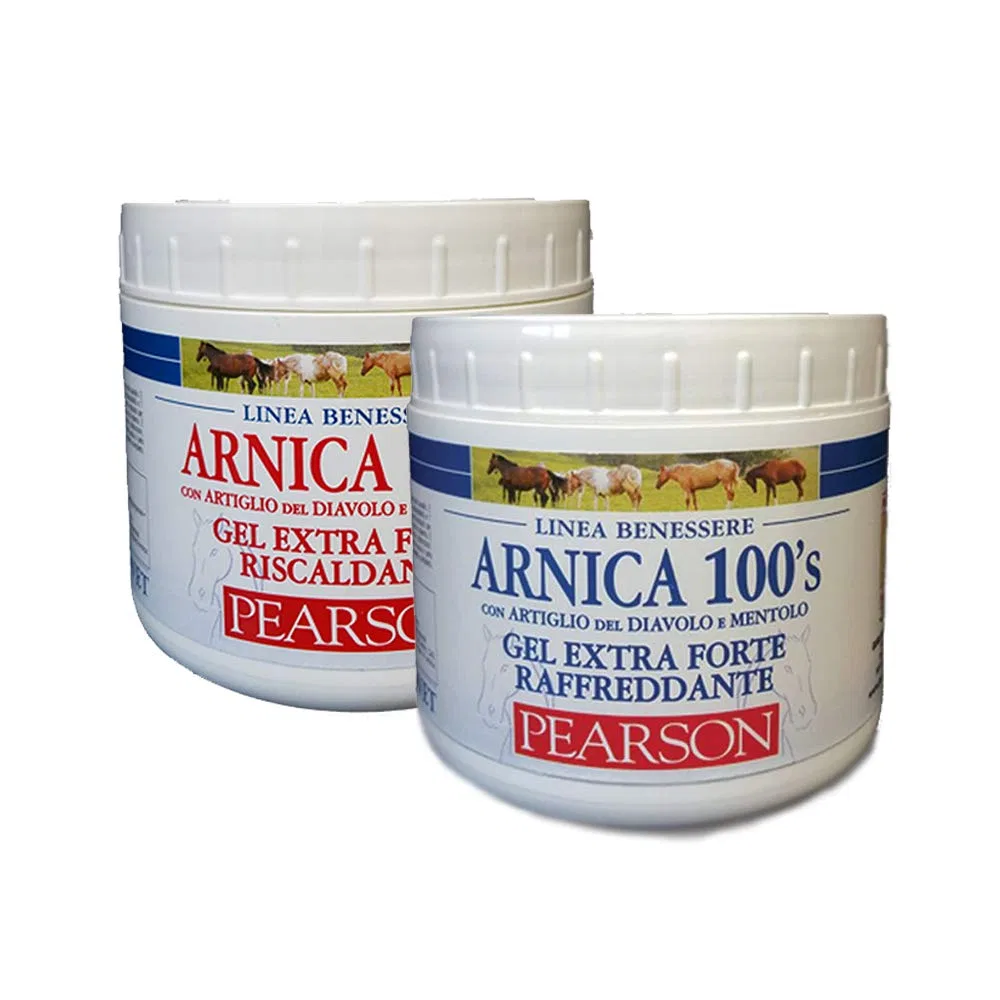 Гель охлаждающий и согревающий ARNICA 100'S, 500мл + 500мл