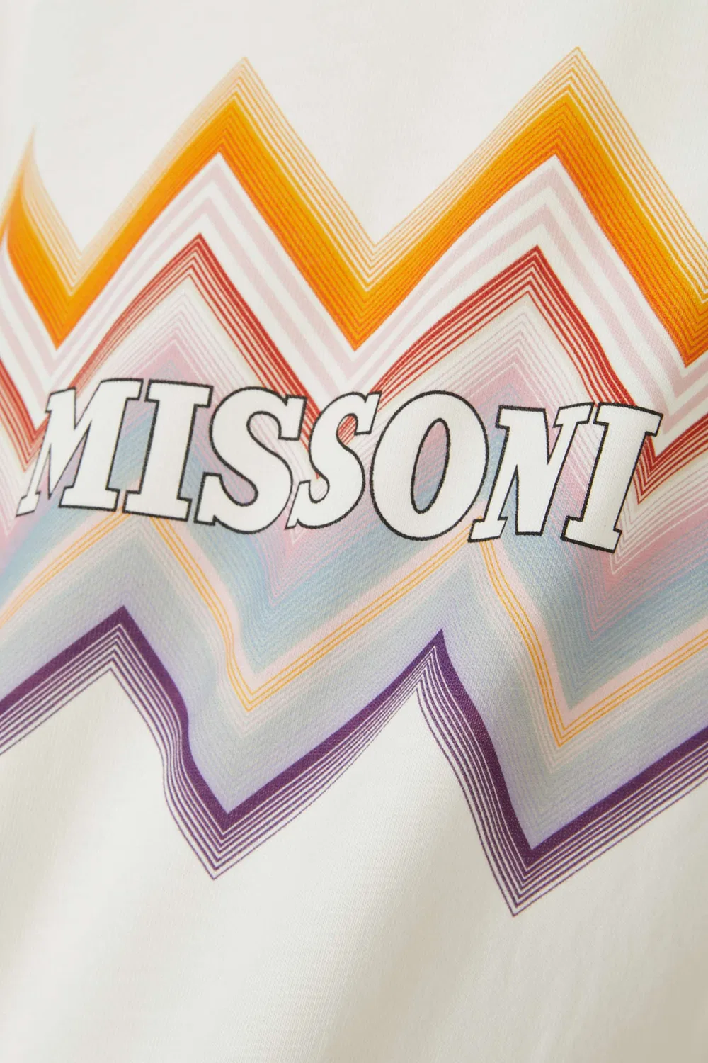 Платье-футболка хлопковое Missoni, белый — фото 3