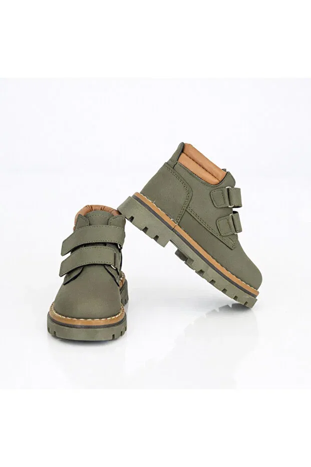 Детские ботинки для девочек на толстой подошве Rmy Shoes, Khaki