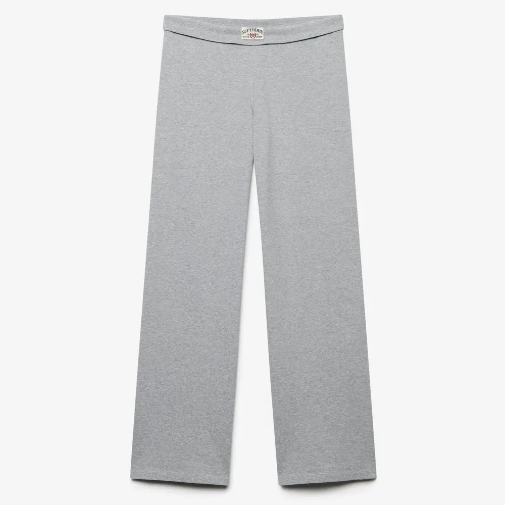 Женские спортивные брюки с отворотом Athletics Essentials Fold Over Superdry, Grey — фото 3