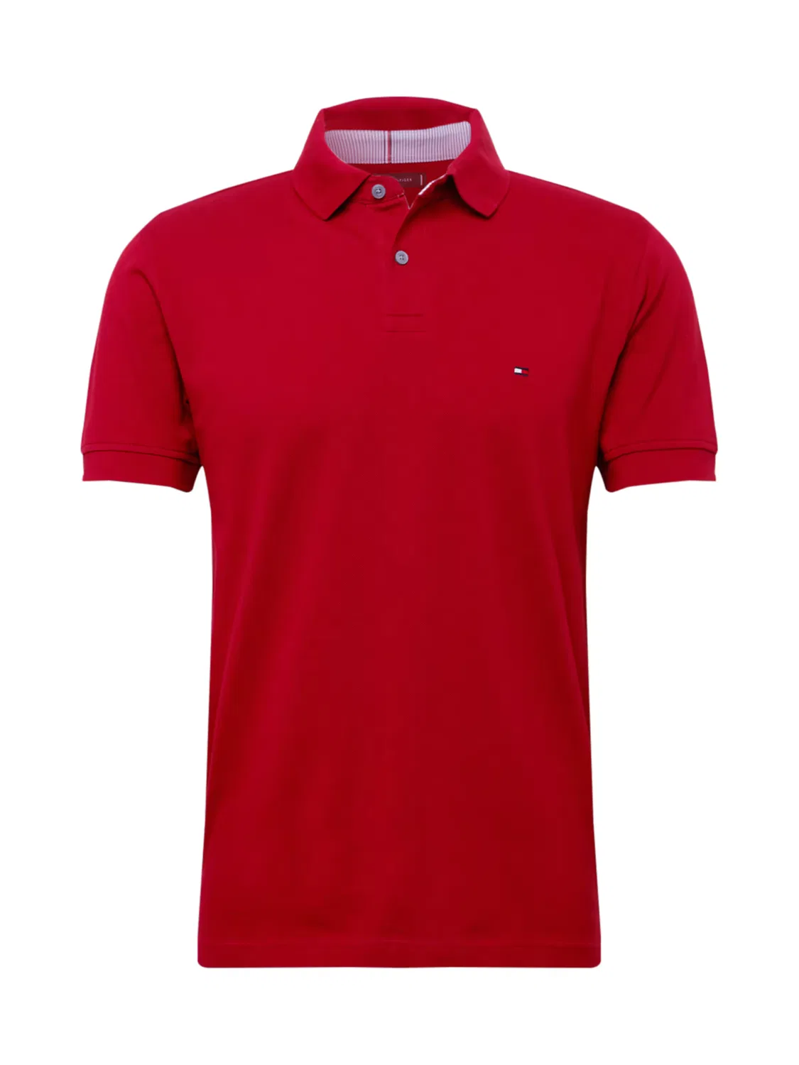 Рубашка Tommy Hilfiger CORE 1985 REGULAR POLO темно-красного цвета