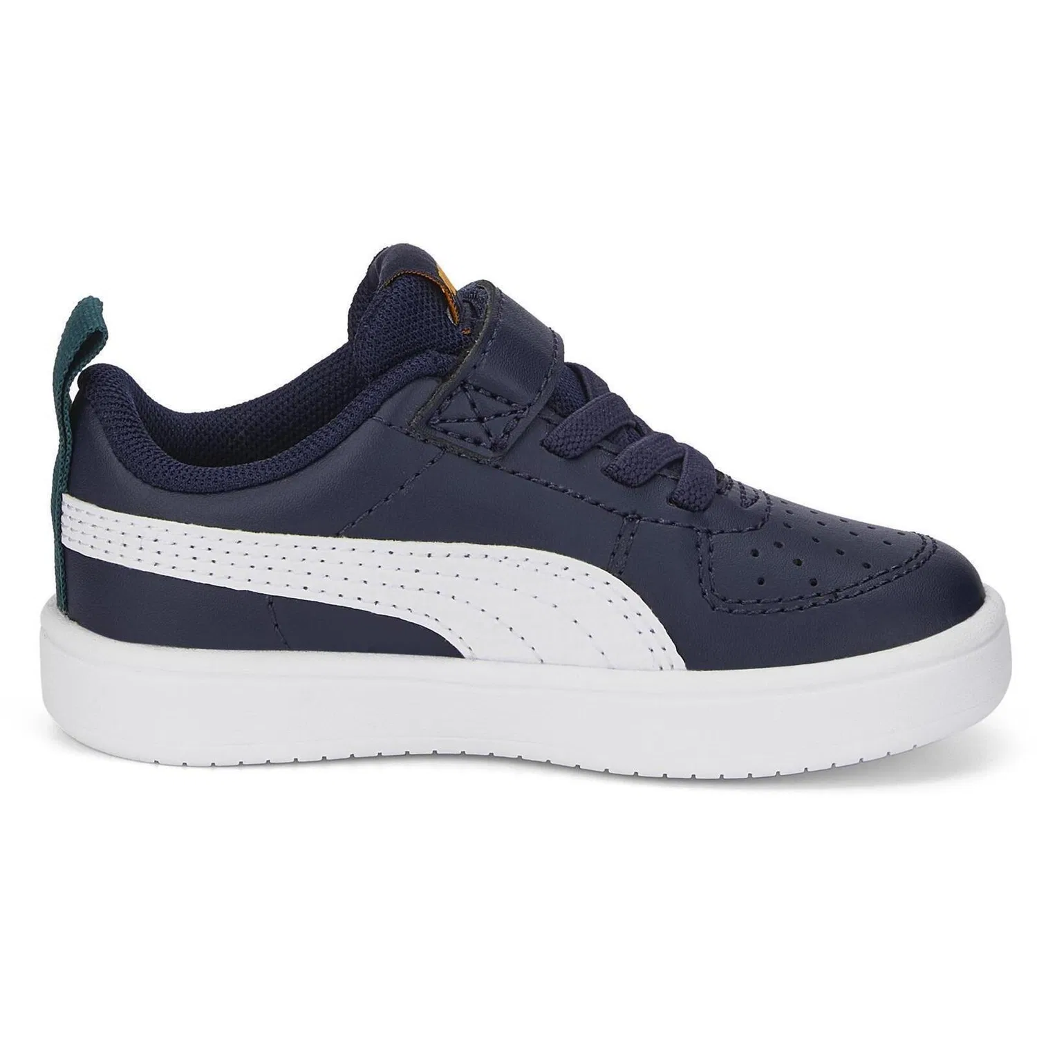 Детские кроссовки из экокожи Puma Rickie Ac Inf, Blau — фото 2