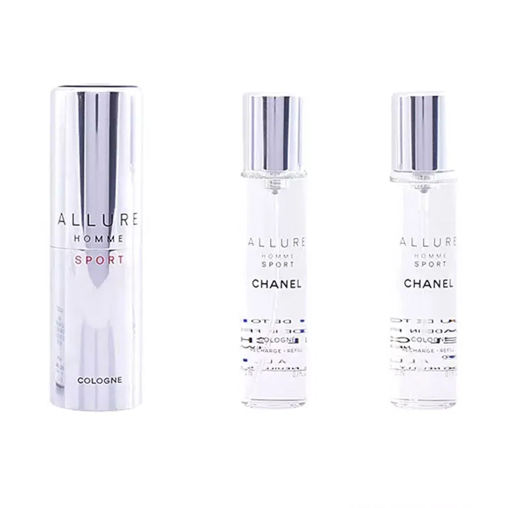 Мужской одеколон, 3 x 20 мл, с цитрусовым ароматом, Allure Homme Sport Cologne Chanel