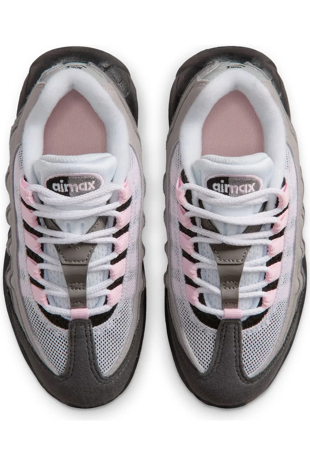 Детские кроссовки с амортизацией Max Air Air Max 95 Nike, 075 черный/розовый — фото 3