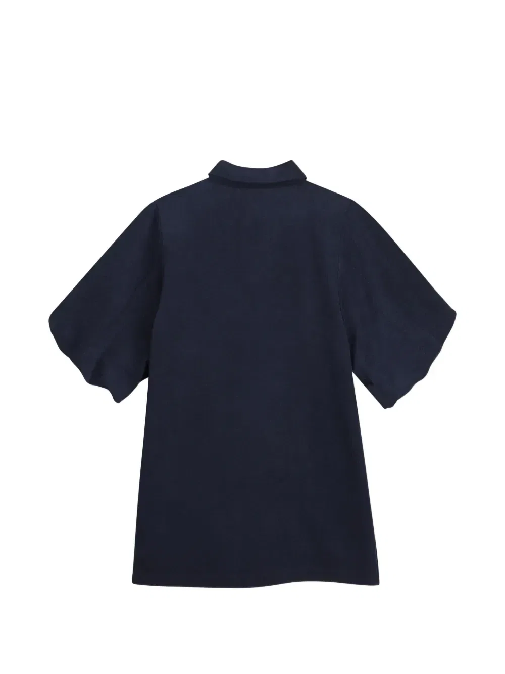 Платье с объемными рукавами Boss Kidswear, синий — фото 2