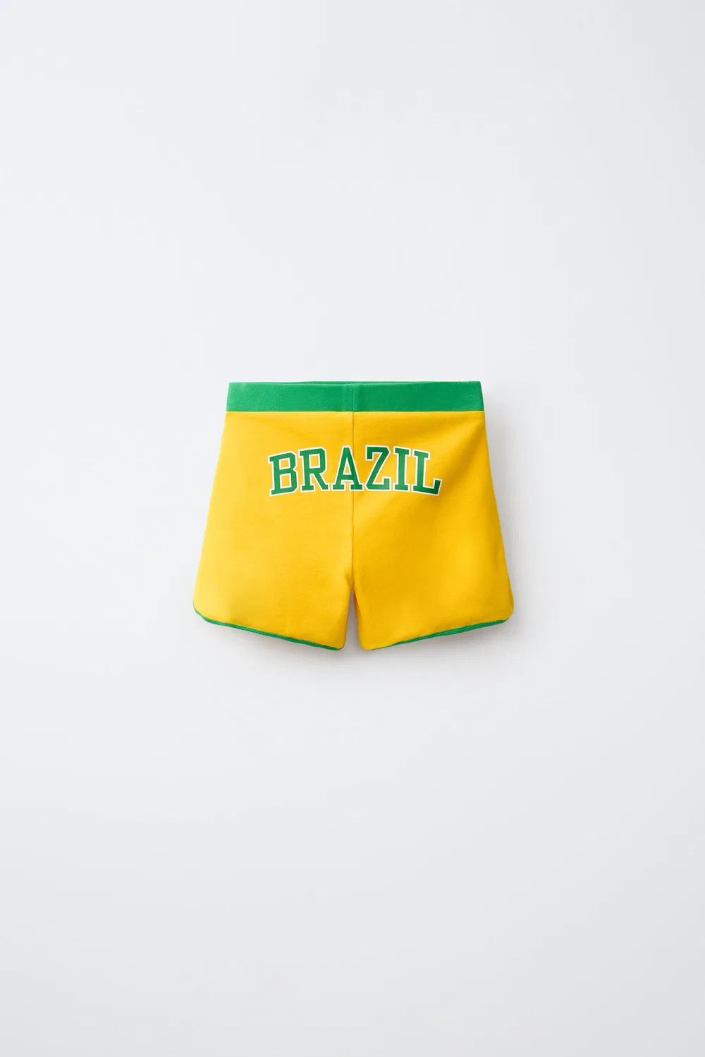 Бразильские укороченные леггинсы ZARA, Yellow — фото 2