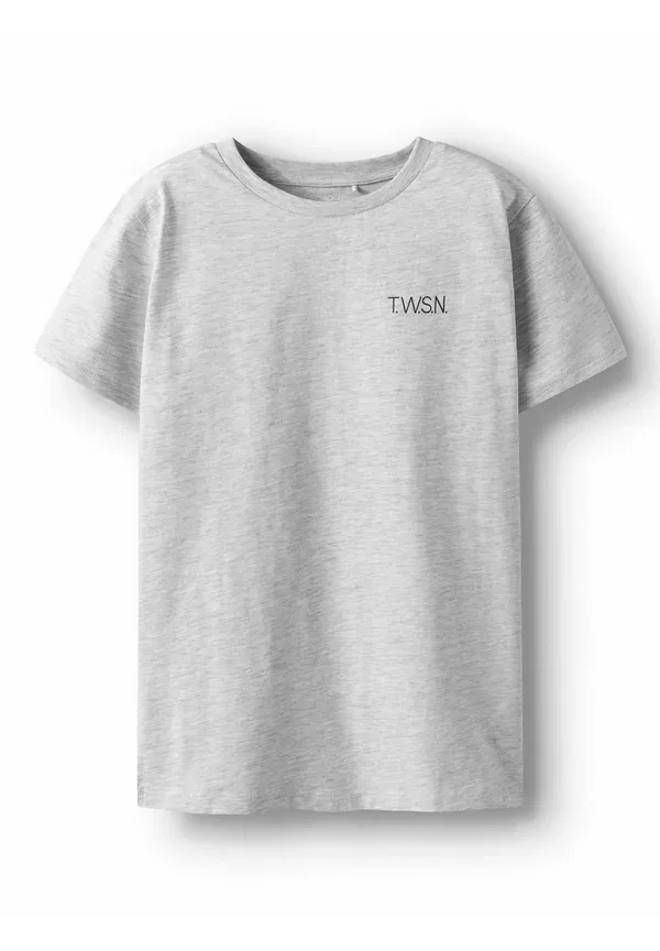 Комплект из 2 футболок с коротким рукавом, хлопок, logo - basic t-shirt Two Soon, темно-синий Blazer — фото 4