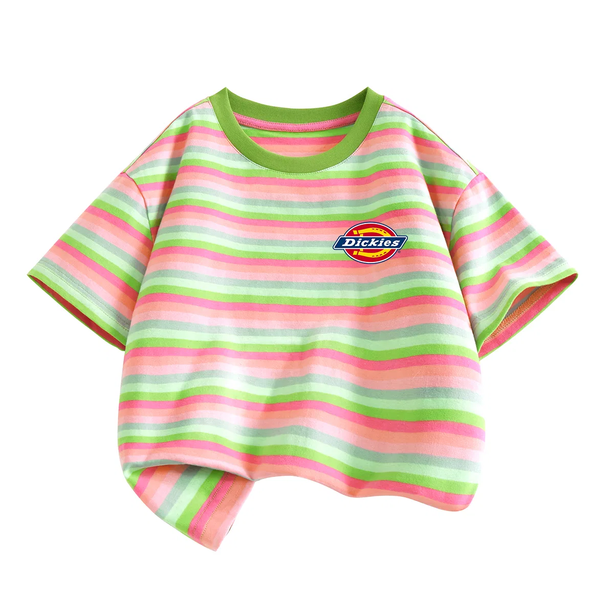 Детская футболка с круглым вырезом S Logo K Sweetheart Green Dickies, Sweetheart Green