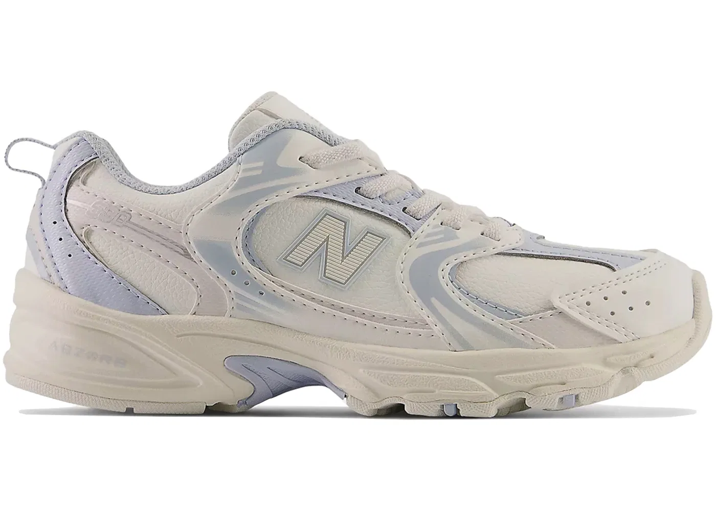 Детские кроссовки с шнуровкой New Balance 530 Bungee, White/Starlight/Reflection