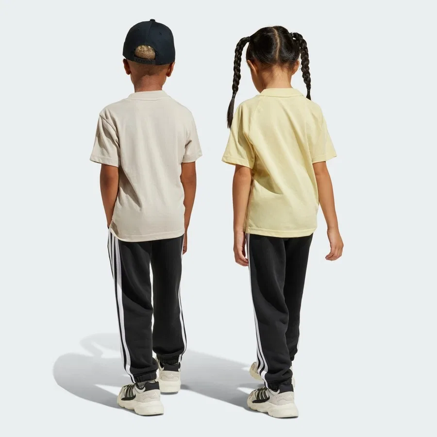 Детские спортивные штаны adidas Essentials Kids Sportswear JC9612, Черно-белый — фото 3