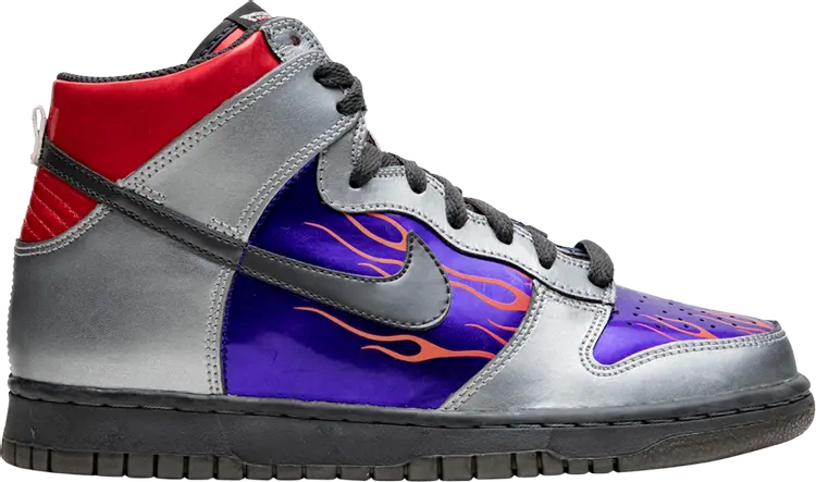 

Кроссовки Nike Transformers x Dunk High GS 'Optimus Prime', серый