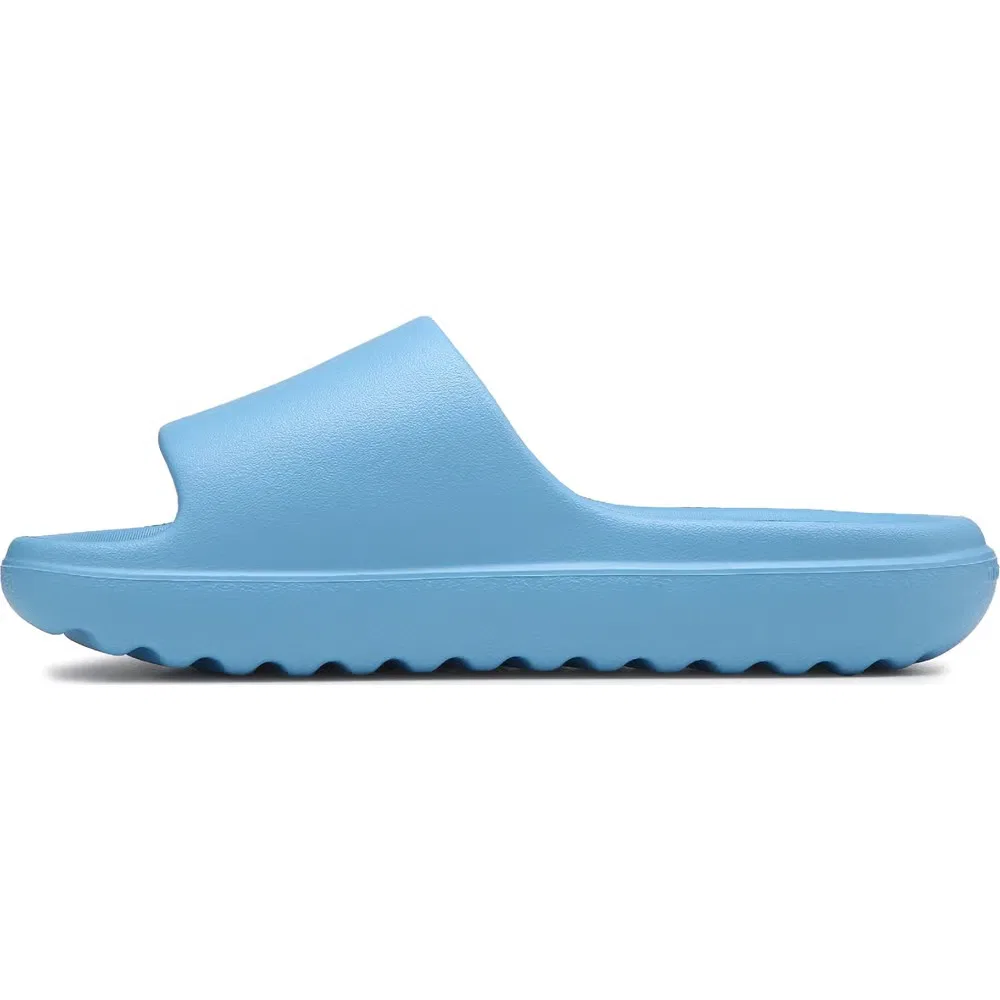 Детские сандалии-шлепанцы Adilette Lumia Adidas, Bright Blue — фото 3