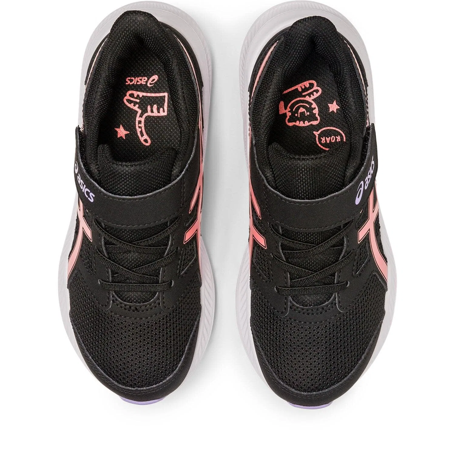 Детские кроссовки JOLT 4 PS Asics, Black Papaya — фото 4