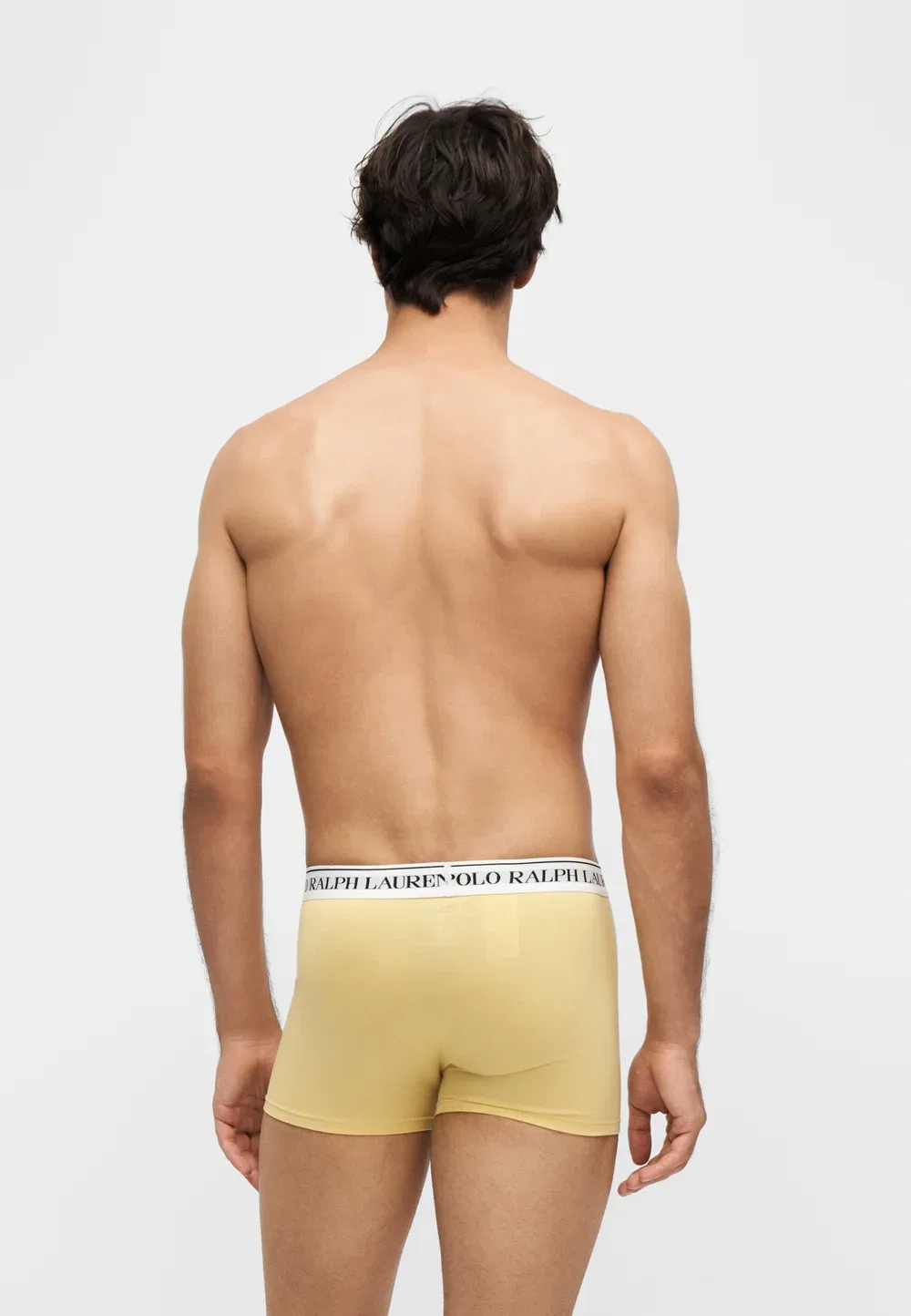3 шт. - трусы Polo Ralph Lauren, Black/Blue Yacht/Campus Yellow — фото 3