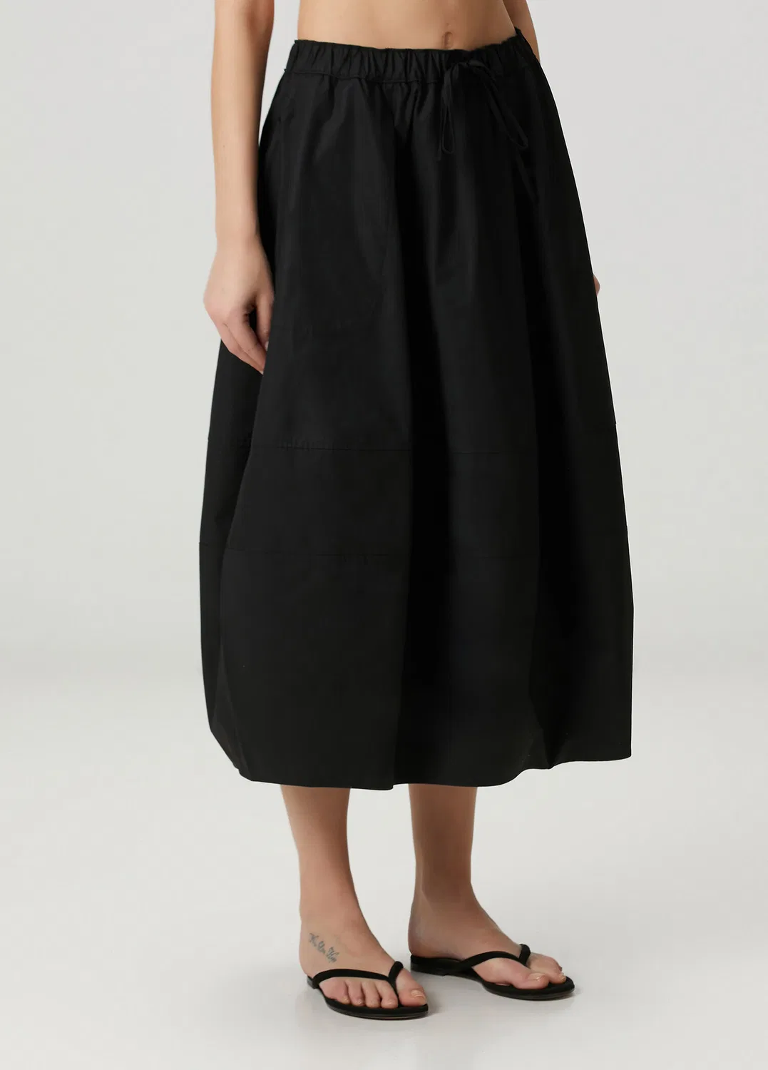 Юбка миди Polo Ralph Lauren, black — фото 3