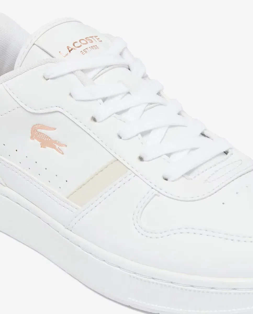 Детские кроссовки T-Clip Set Lacoste, Beige / Blanco — фото 4