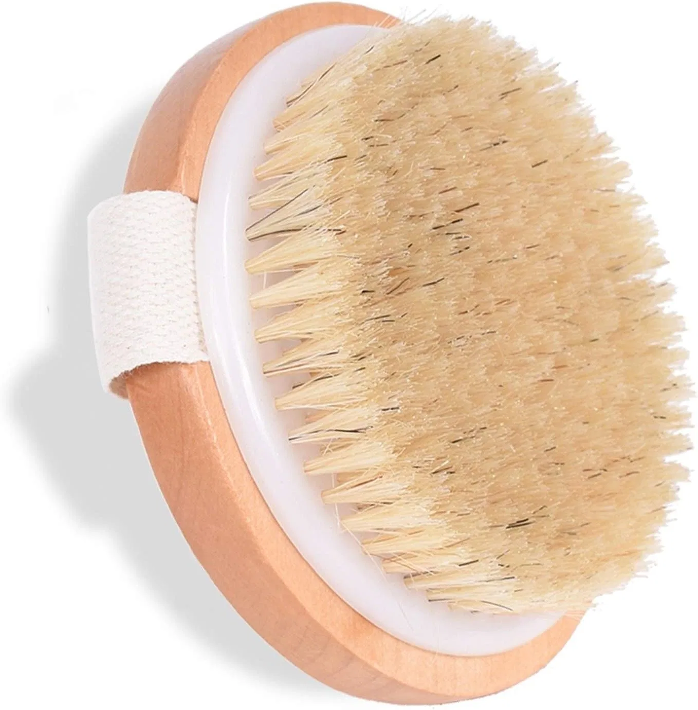Щетка для тела Dutch Wood+Horse Bristles HMTE, 10x3.5 см, Dutch Wood+pig Bristles