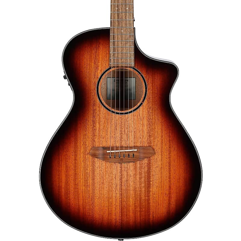 

Акустическая электрогитара Breedlove Discovery S Concert CE из красного дерева, Edgeburst Discovery S Concert CE Mahogany