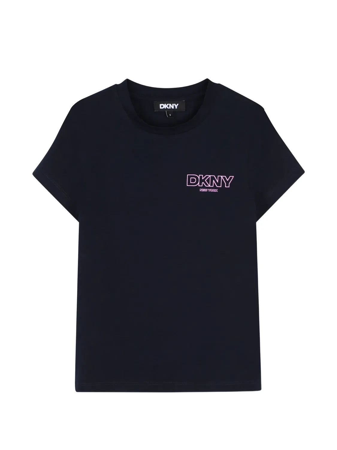 Футболка с графичным принтом Dkny Kids, синий