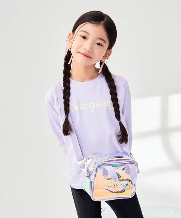 Тоут кросc-боди сумка Clear Tote Cross, Discovery Expedition, светло-фиолетовый