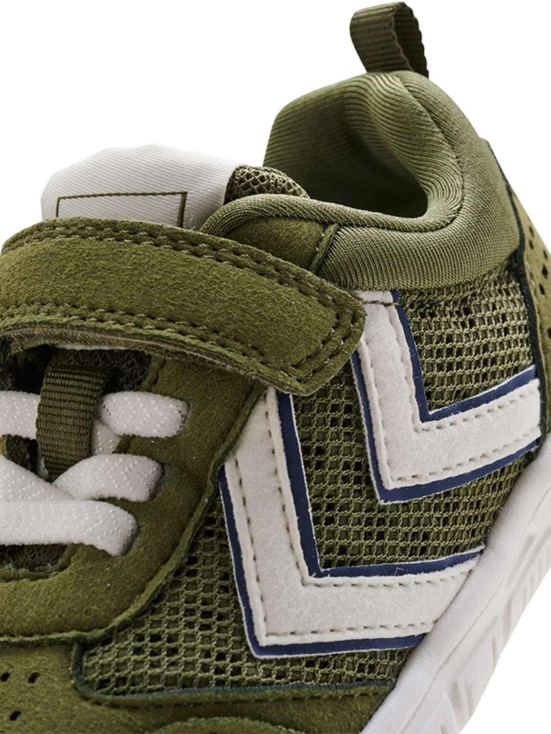 Детские кроссовки для девочек с эластичными шнурками Crosslite Infant Hummel, Olivgrun — фото 3