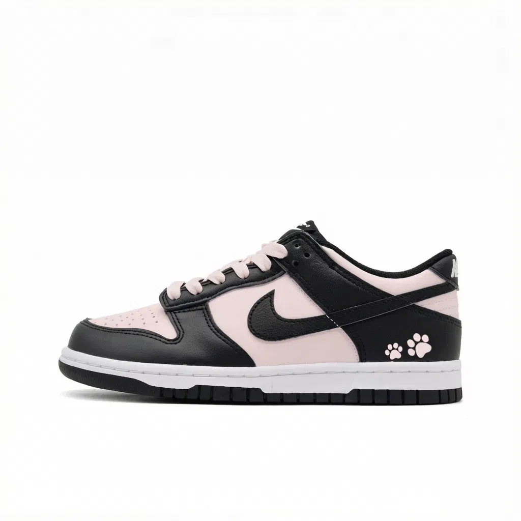 Кроссовки детские скейтбординг Dunk, Nike, Black Pink