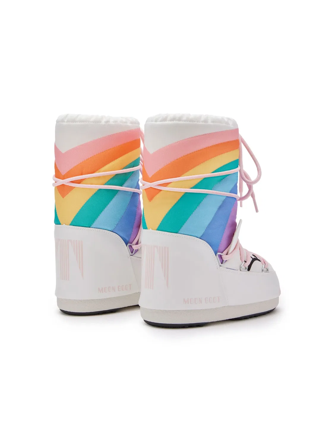 Снежные ботинки Icon Unicorn Moon Boot, белый/многоцветный — фото 4