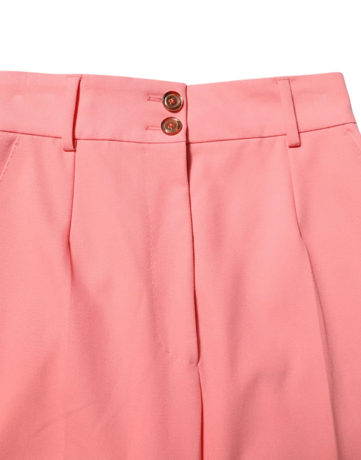 Женские брюки с завышенной талией Pink High Waist Tapered Dress Pants Dolce & Gabbana, Pink — фото 4