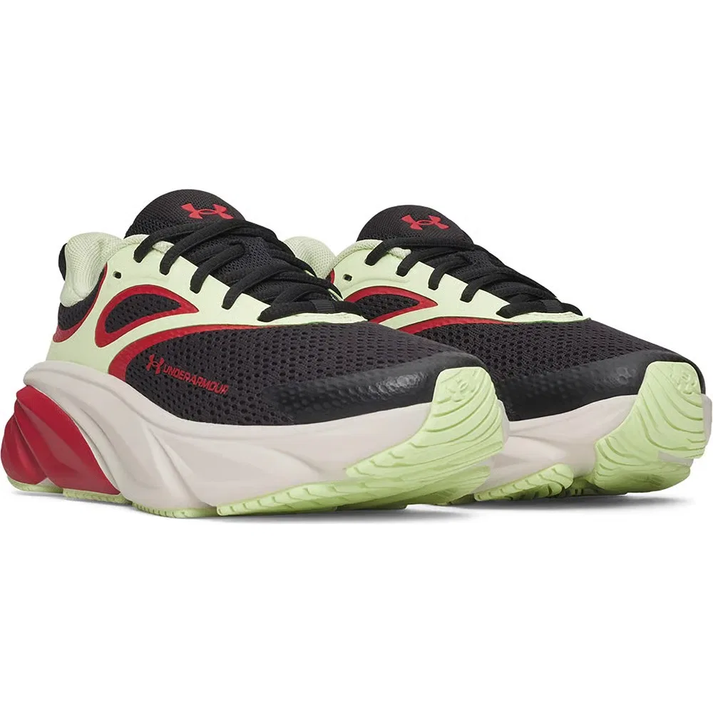 Детские кроссовки Charged+ Rogue 6 для бега для малышей Under Armour, Black /Green/Red