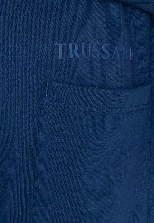 Костюм спортивный хлопковый Tru Trussardi Junior синий — фото 3